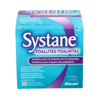 Systane toallitas húmedas...