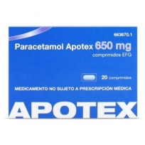 PARACETAMOL APOTEX 650MG,...